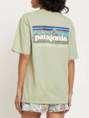Patagonia P-6 Mission Organic T-Shirt, Green, Men, S