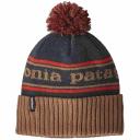 Patagonia Powder Town Beanie-Snowfall Knit: Dark Borealis Green