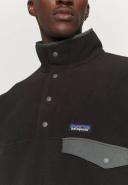Patagonia Synchilla Snap-T Pullover - Men's-X-Small-Black/Forge Grey