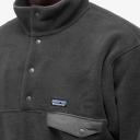 Patagonia Synchilla Snap-T Pullover - Men's-X-Small-Black/Forge Grey