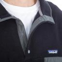 Patagonia Synchilla Snap-T Pullover - Men's-X-Small-Black/Forge Grey