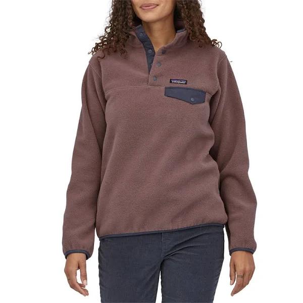 Patagonia Synchilla Snap-T Womens Fleece Pullover - Dusky Brown - L