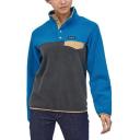 Patagonia Women's Lightweight Synch Snap-T Pullover S / Joy: Pitch Blue
