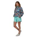 Patagonia Women's Lightweight Synch Snap-T Pullover S / Joy: Pitch Blue