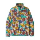 Patagonia Women's Lightweight Synchilla Snap-T Pullover - Light Current Blue / XXL