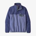 Patagonia Women's Lightweight Synchilla Snap-T Pullover - Light Current Blue / XXL