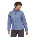 Patagonia Women's Nano Puff Jacket - Light Current Blue / M