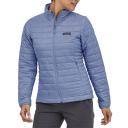 Patagonia Womens Nano Puff Jacket - Light Current Blue - Blue / S
