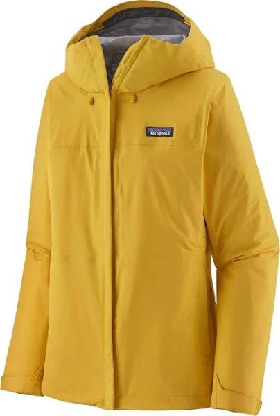 Patagonia Womens Torrentshell 3L Jacket 2x Large Shine Yellow
