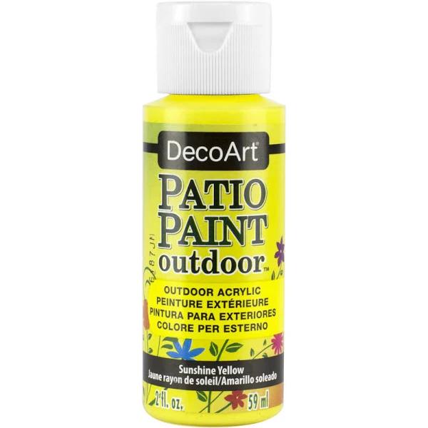 Patio Paint 2oz Sunshine Yellow