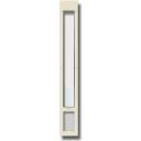 Patio Pet Door Insert (Small, White)