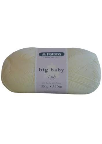 Patons Big Baby 3 Ply - 9927 Lemon
