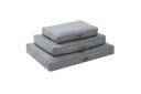 Paws & Claws 90cm Pia Pet Dog Bed Sleeping Rectangle Mattress Cushion Large Grey