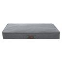 Paws & Claws 90cm Pia Pet Dog Bed Sleeping Rectangle Mattress Cushion Large Grey