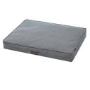 Paws & Claws 90cm Pia Pet Dog Bed Sleeping Rectangle Mattress Cushion Large Grey