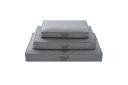 Paws & Claws 90cm Pia Pet Dog Bed Sleeping Rectangle Mattress Cushion Large Grey