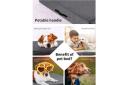 PaWz Dog Calming Bed Pet Cat Mattress Removable Cover Washable Portable Grey M