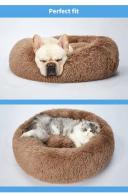 PaWz Pet Bed Mattress Dog Beds Bedding Cat Pad Mat Cushion Winter M Brown