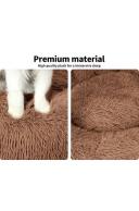 PaWz Pet Bed Mattress Dog Beds Bedding Cat Pad Mat Cushion Winter M Brown
