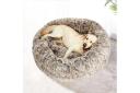 PaWz Pet Beds Dog Cat Soft Warm Kennel Round Calming Nest Cave AU Coffee M