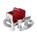 PaWz Pet Grooming Hair Dryer Dog Cat Hairdryer Speed Heater Low Noise 3200W Red