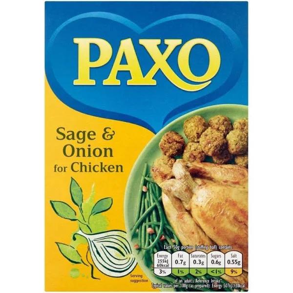 Paxo - Stuffing Mix - Sage & Onion - 380g