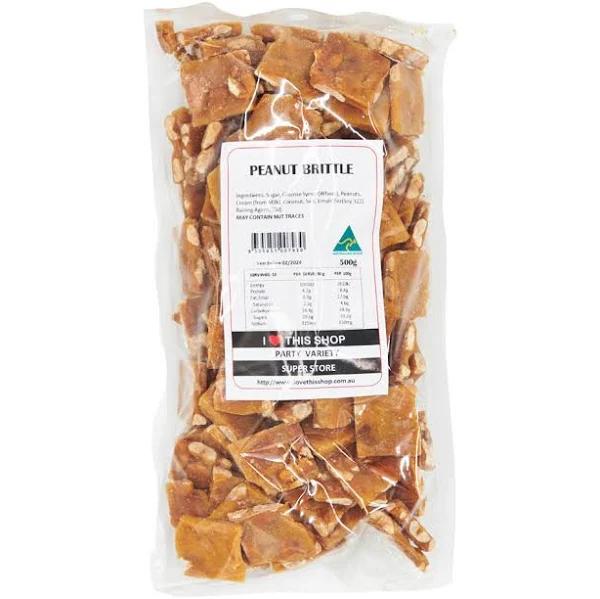 Peanut Brittle 500g - AfterPay & zipPay Available