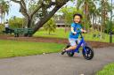 Pedal Glide Alloy 12" Kids Balance Bike Gold by 99 Bikes