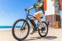 Pedal Seahawk Electric Cruiser Bike Black by 99 Bikes