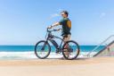 Pedal Seahawk Electric Cruiser Bike Black by 99 Bikes
