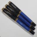 Pelikan Fountain Pen Souverän M600, Black & Blue, 995324 (Nib: EF)