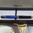 Pelikan Fountain Pen Souverän M600, Black & Blue, 995324 (Nib: EF)