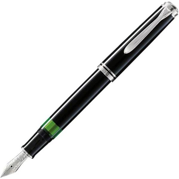 Pelikan - Souverän M805 Fountain Pen - Black, (B) Broad