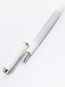 Pelikan Souveran 405 Silver-White Fountain Pen, Special Ed., 815475KIT (Nib: F)