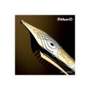Pelikan Souveran M600 Fountain Pen Black / Green B - Broad