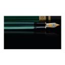 Pelikan Souveran M600 Fountain Pen Black / Green B - Broad