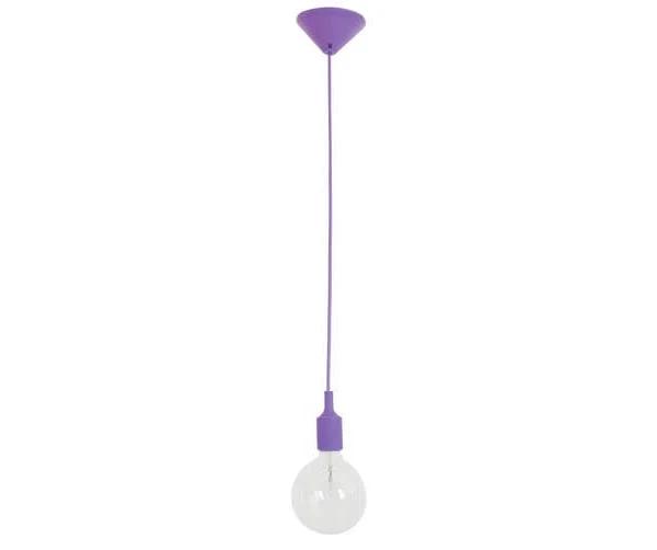 Pen Silicone Suspension Pendant Lights Purple