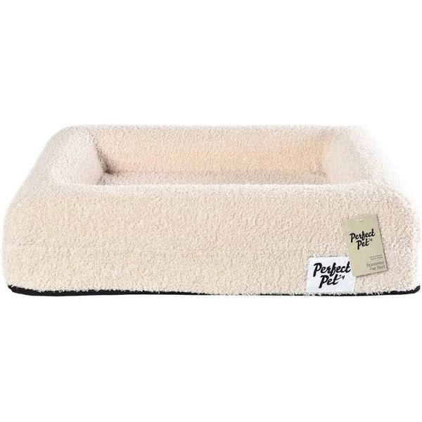 Perfect Pet Borg Textured Bolstered Bed