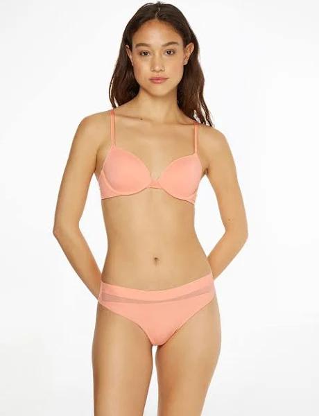 Perfectly Fit Flex Lightly Lined Demi Bra Orange 14 C
