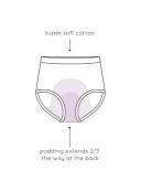 Period Full Brief 14-16 / Blushing Pink