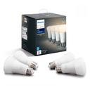 Philips 476977 Hue White A19 Bluetooth Smart LED Bulb (4 Pack)