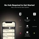 Philips 476977 Hue White A19 Bluetooth Smart LED Bulb (4 Pack)