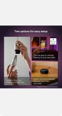 Philips Hue White Color Ambiance A60 E27 Smart Bulb White 7219206