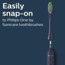 Philips One by Sonicare, 2 Brush Heads, Midnight Navy Blue, BH1022/04