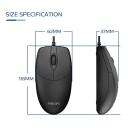 Philips Wired Mouse - Black