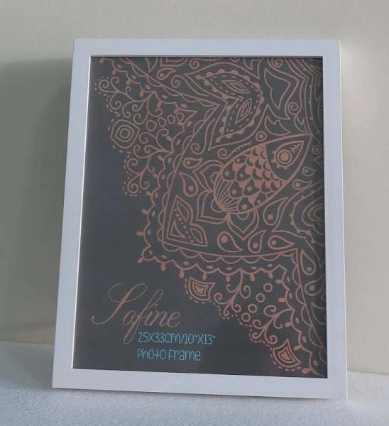 Picture Frame Box Series For Photo Size 6x8" White