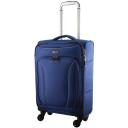 Pierre Cardin Cabin 4 Wheel Soft Luggage Case/Mobile Office / Blue
