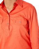 Pilbara Ladies Closed Front Shirt L/S