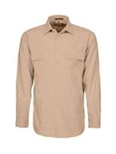 Pilbara Men's Closed Front Shirt LS RM200CF Green / 5XL
