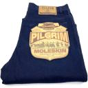 Pilgrim Men's 5 Pocket Western Moleskin Jean - 3 Colours, 32R / Bone